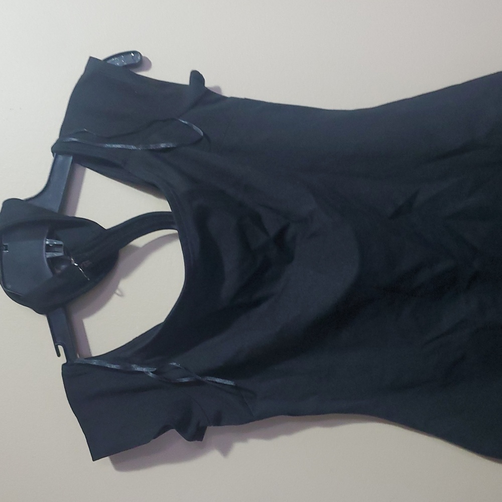 Guess Elegant Black Dress Size Medium - Picture 3 of 8